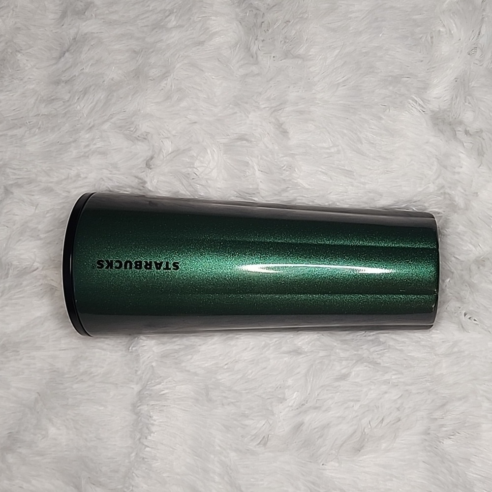 Starbucks 24oz green metal cup